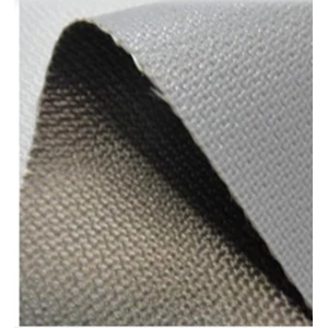 Gray silicone coated fiberglass Cloth 